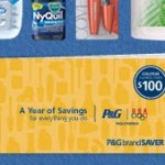 P&G Year of Savings coupon book Rebate