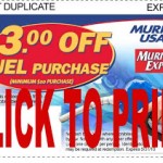 Save $3 off a $20 gas purchase at Murphy USA