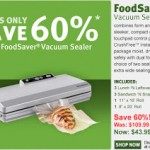 Get the FoodSaver Vacuum Sealer V2040 for just $43.99 shipped!