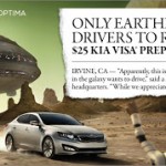 Test drive the new Kia Optima, get a $25 Visa gift card!