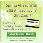 Viewpoints:  Write 5 qualifying reviews, get a $5 Amazon gift card!