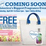 Bath & Body Works freebie:  free tote and body lotion!