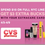 CVS Unadvertised Deal:  Get FREE NYC nail polish!