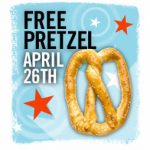 Free Pretzel Day at Pretzelmaker!