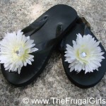 Hobby Lobby:  40% off printable coupon + Frugal Flower Flip Flops!