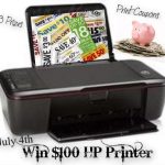 GIVEAWAY:  Win a printer or a coupon binder!