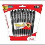 Staples:  get FREE Pentel pens!