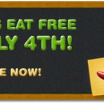 Chili’s:  Kids Eat Free today 7/4!!