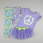 Totsy:  Tees, Tutu, and legging outfits only $9!