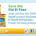 Printable Coupon Alert:  $.50/1 Old El Paso!