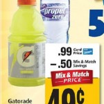 Safeway:  32 oz Gatorade only $.49/each!