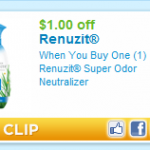 Renuzit Super Odor Neutralizer:  moneymaker after coupon at Walmart!