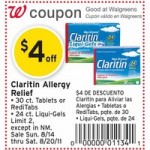 Hot Claritin $4/1 printable + Walgreens scenario!