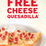 Woman Freebies: free cheese quesadilla at Denny’s + Breathe Right strips!