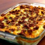 What’s for Breakfast?  Sausage breakfast casserole