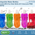 Savemore:  Free collapsible water bottles or Halloween nail art!