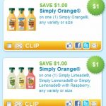 Simply Juice coupon = FREE juice @ Walgreens!