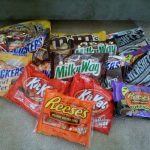 My Halloween Candy Haul:  22 bags for $14.68 OOP!