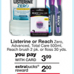 CVS:  Listerine Zero $2 moneymaker after ECBs