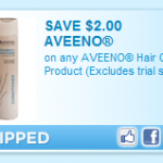 Aveeno hair care $2 printable coupon!