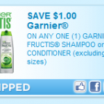 Time to Stockpile:  Garnier Fructis products as low as $1.33 each after coupon!