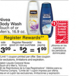 Printable Coupon Alert:  Nivea body wash $.99 after coupon at Walgreens!