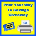 Print Your Way to Savings:  Enter to Win a $120 Best Buy gift card!