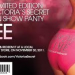 FREEBIE Round-up:  Free Victoria’s Secret panty + FREE Perfume from Escada!