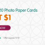 HOT DEAL ALERT:  10 holiday photo cards for $1!