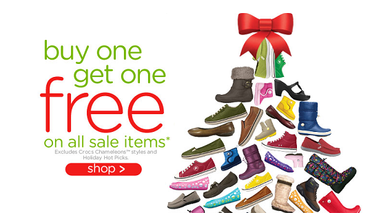 Melissas Bargains » Crocs BOGO free 