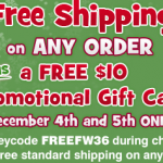 Oriental Trading:  FREE SHIPPING + $10 gift card offer!