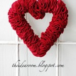 30 Days of Valentine’s Fun Day #6: Valentine Heart Wreath