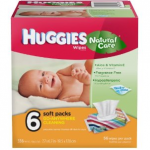 Huggies Natural Care Baby Wipes $.02 per wipe shipped!