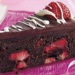 30 Days of Valentine’s Fun Day #7: Fudge Lover’s Strawberry Truffle Cake
