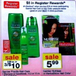 Print & Hold:  Garnier products as low as $1.25 each at Walgreens next week!