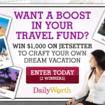 HURRY:  win $1000 for your dream vacation!
