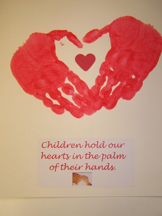 Valentine Craft Ideas  Kids on 30 Days Of Valentine   S Fun  Children Hold Our Heart Valentines