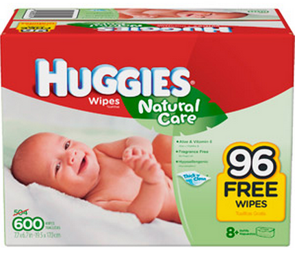 Huggies Wipes (600 ct) for $11.97 (just $.02 per wipe!)