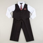Toddler Boy Dressy Vest 4 piece sets only $14.50 shipped!
