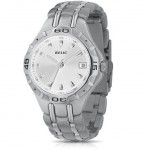 Relic by Fossil Silver Dial Quartz Movement Calendar Stainless Steel Bracelet Men’s Watch for $19.99!