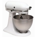 KitchenAid K45SS Classic 250-Watt 4-1/2-Quart Stand Mixer, White for $147.99 shipped!