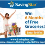 SavingStar:  Win FREE GROCERIES for 6 months!