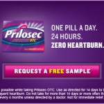 FREEBIE ALERT:  FREE Prilosec OTC sample!