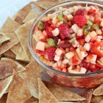 Tasty Treat Tuesday: Fruit Salsa with Baked Cinnamon Chips