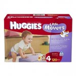 Amazon Diaper Deals:  Huggies Little Movers as low as $.23 per diaper shipped!