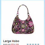 Vera Bradley Sale:  4 popular patterns 50% off (ends 4/29!)