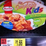 Hormel Compleats Meals as low as $.66 after coupon!