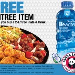 FREE Panda Express entree with purchase! (expires 5/31)