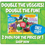 Veggie Tales:  2 DVDs for $11.24!!