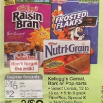 DEAL ALERT:  Nutrigrain bars $1 per box at Walgreens next week!